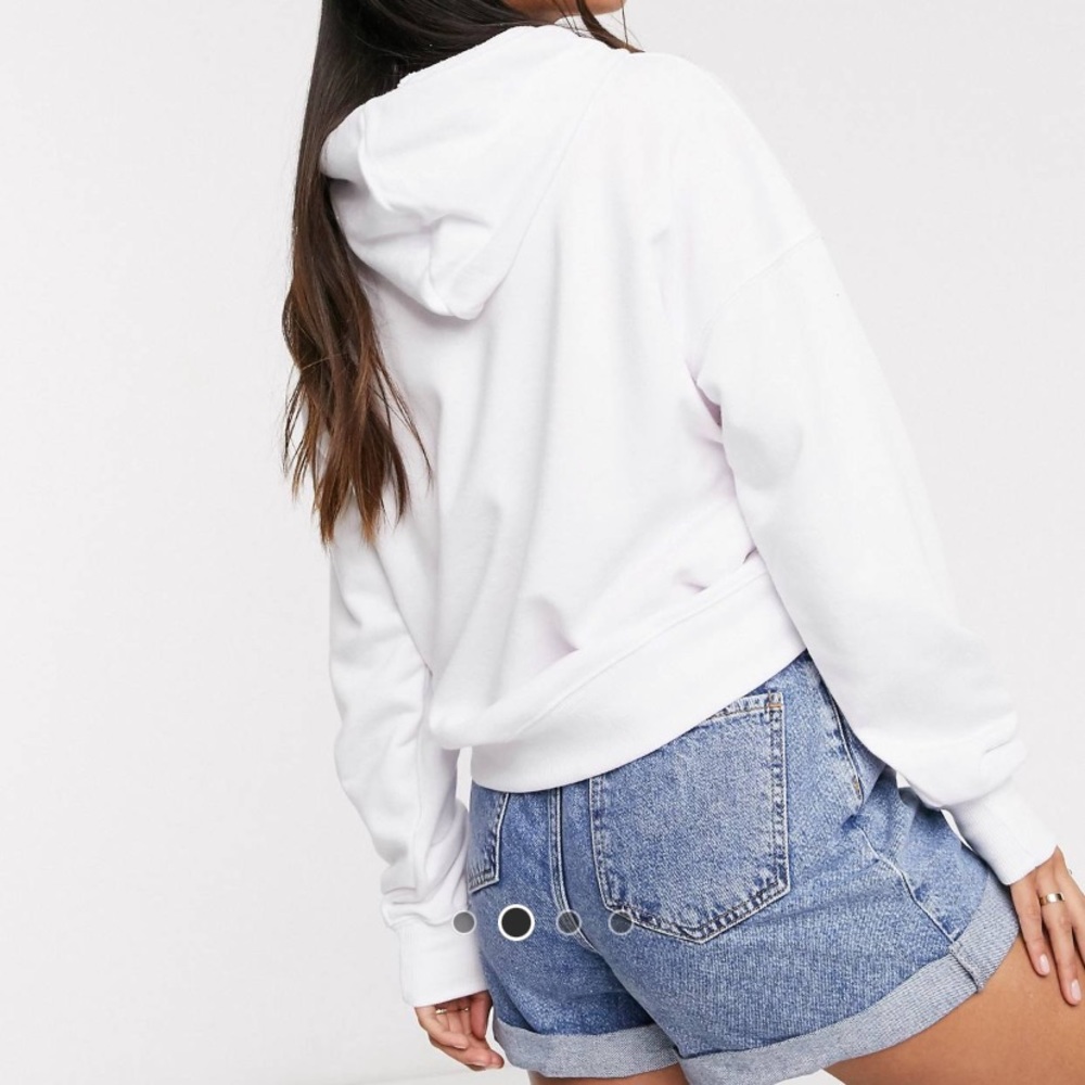 ASOS basic white hoodie - Picture 2 of 5